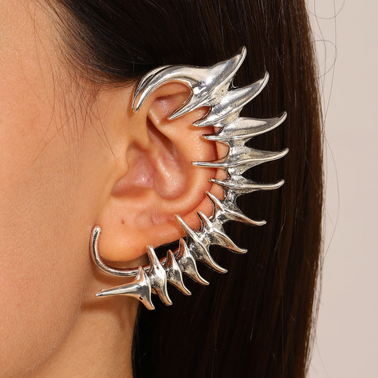 full ear hoop based earrings